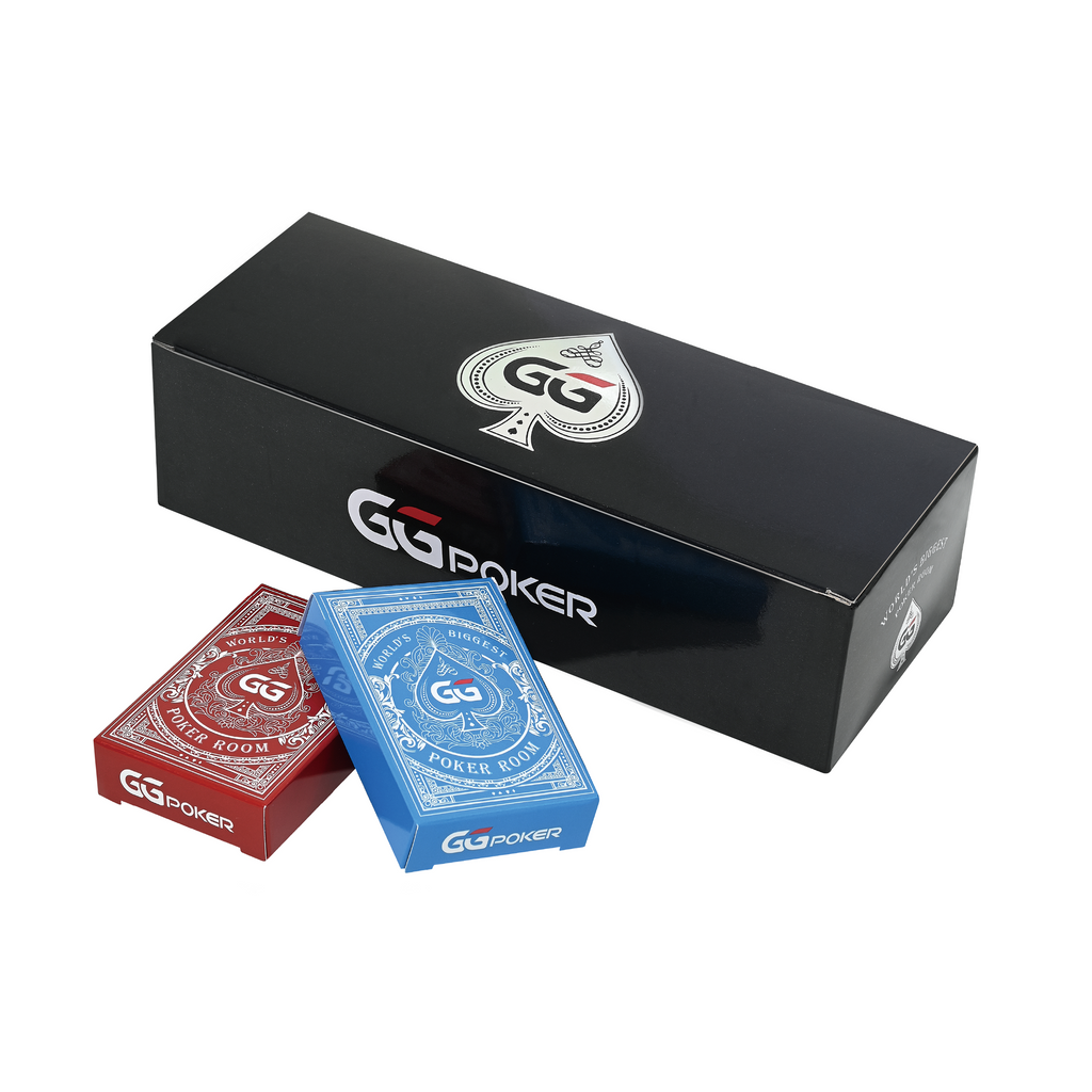 GGPOKER 红蓝扑克牌 - 盒装